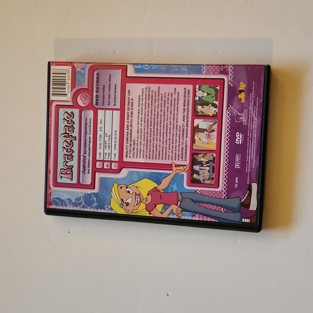 Braceface Vol 2: Getting Real - DVD By Alicia Silverstone - VERY GOOD - Picture 3 of 4
